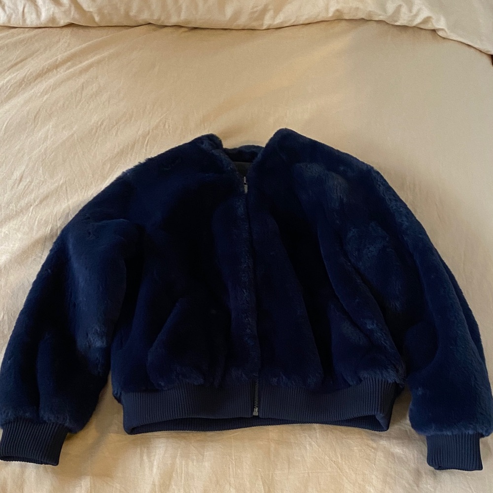Banana Republic Navy Bomber Jacket